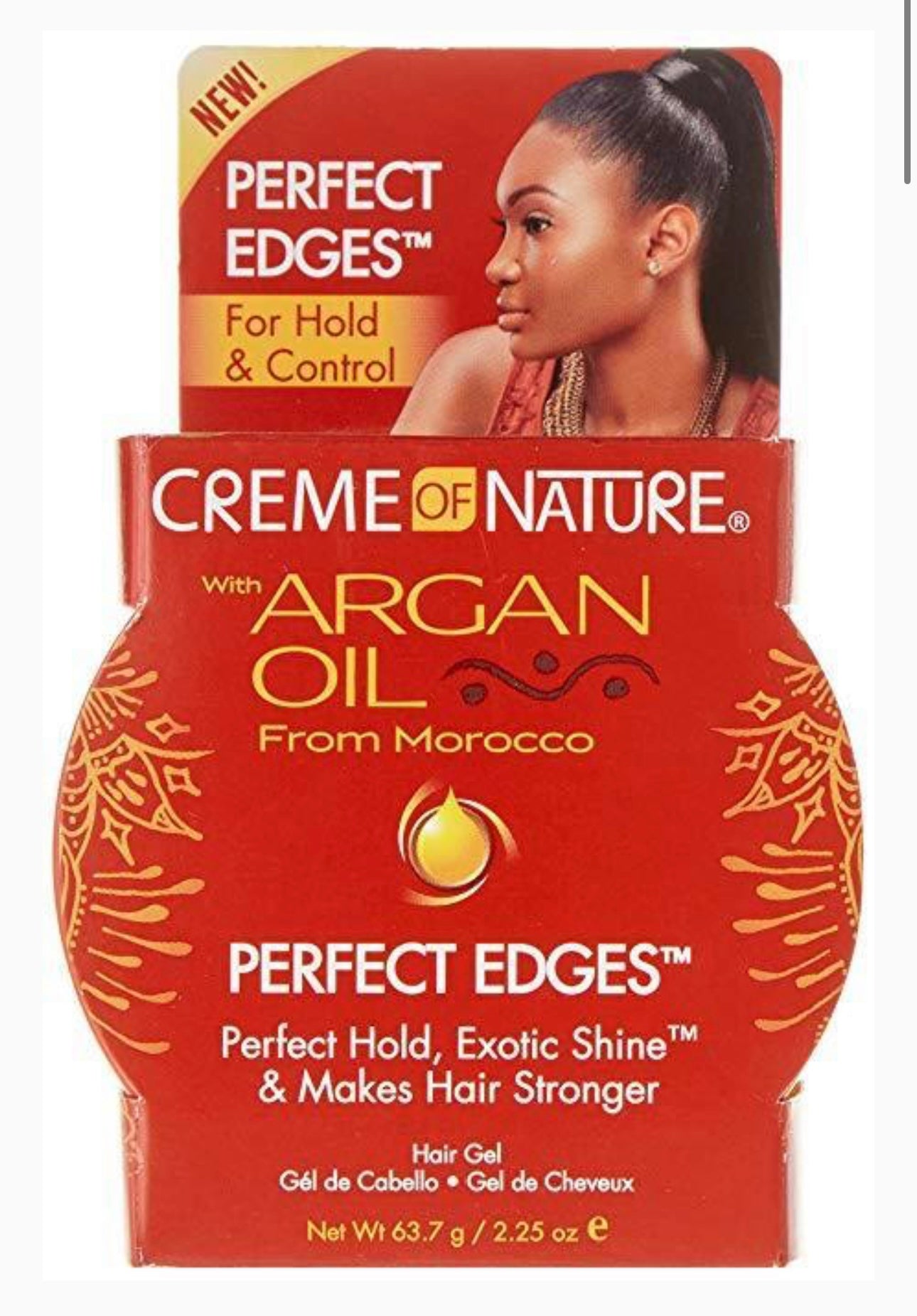 CREME OF NATURE ARGAN OIL PERFECT EDGES 2.25OZ