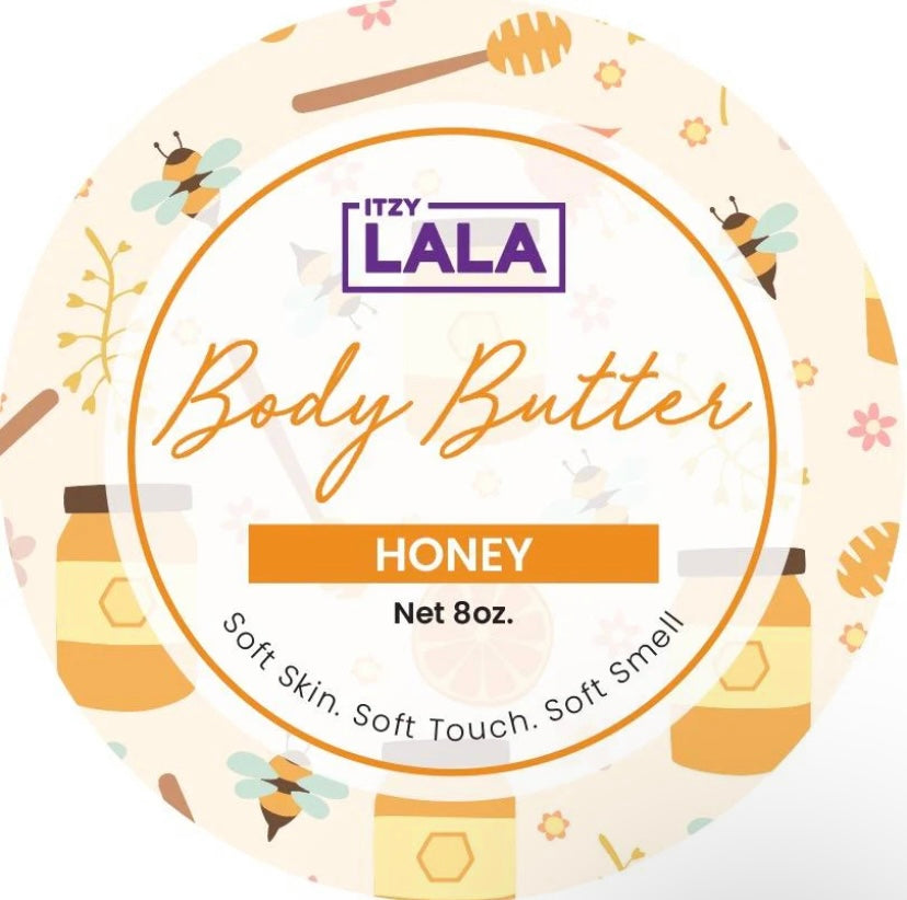 ITZY LALA BEURRE PUR CORPS ET CHEVEUX 8OZ