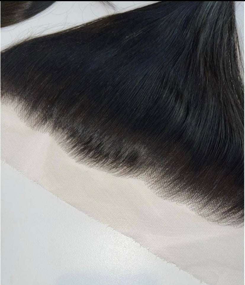3x5 HD Brazillian STRAIGHT & Body Wave Lace Frontal