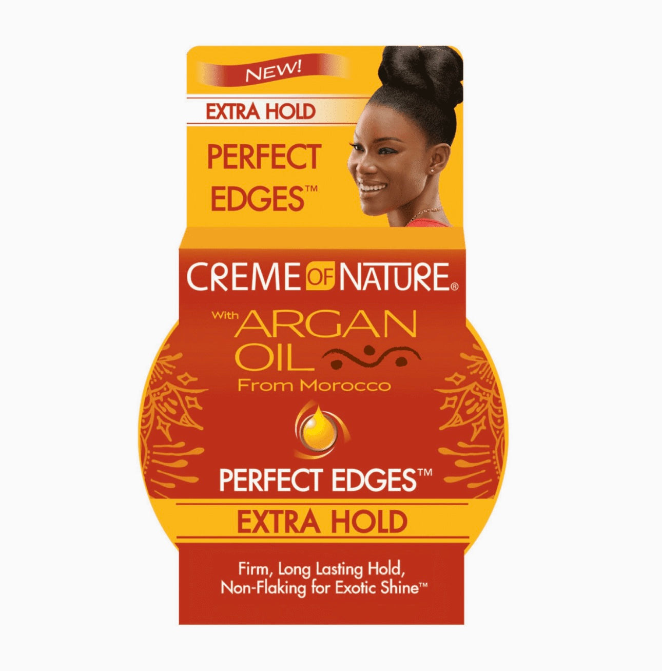 CREME OF NATURE ARGAN OIL PERFECT EDGES EXTRA FIRM HOLD 2.25OZ