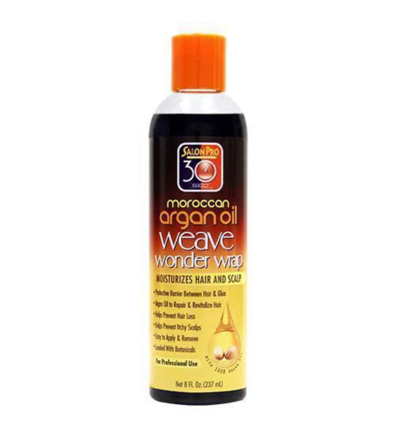 ENVELOPPEMENT MERVEILLEUX À TISSAGE D'ARGAN 30 SEC (FONCÉ)