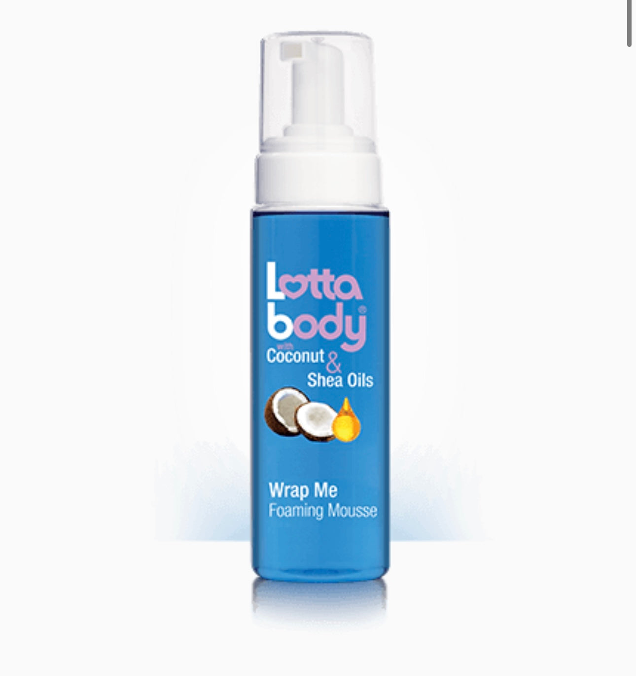 LOTTABODY WITH COCONUT & SHEA OILS WRAP ME FOAMING MOUSSE 7OZ (PC)
