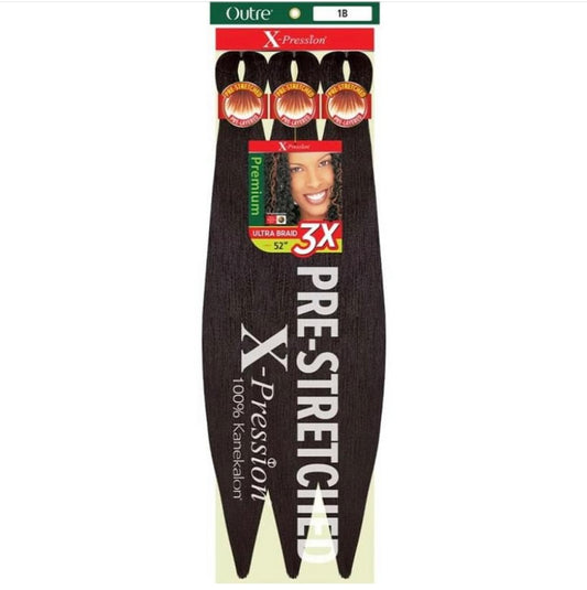 Outre- X -pression Braid pre- stretched Braid 3x (52” inches)