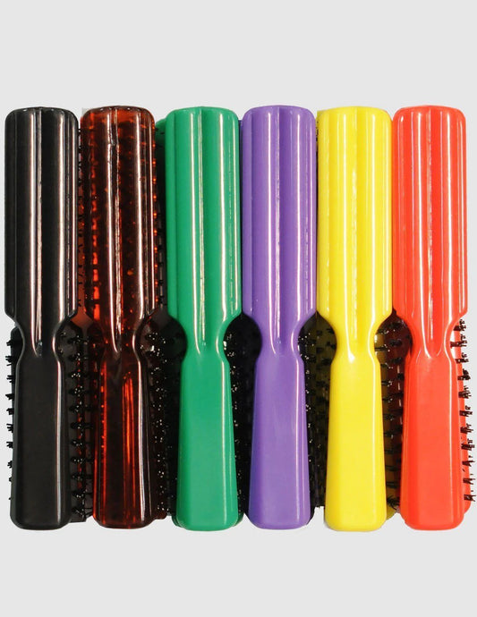 EDEN LARGE PLASTIC HAIR BRUSH / ASSORT