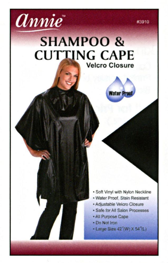 ANNIE SHAMPOO AND CUTTING CAPE ASSORT